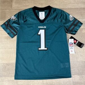 NFL Philadelphia Eagles Jalen Hurts Boys' Short Sleeve Jersey Size S (6/7)
